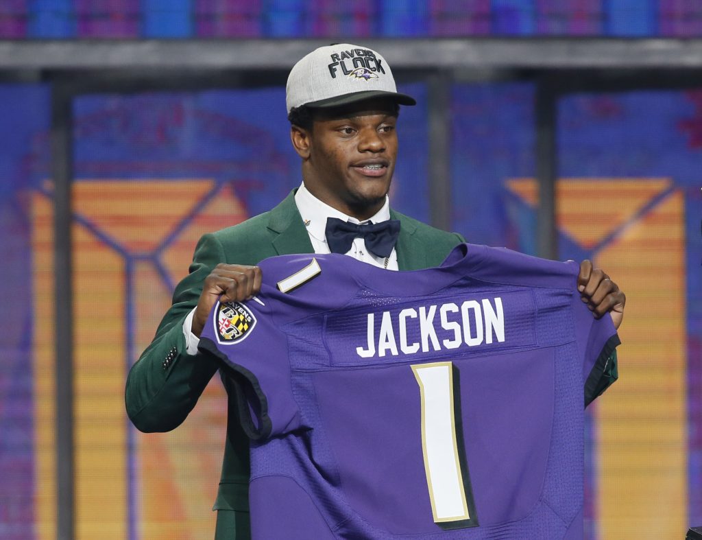 Lamar Jackson Joe Flacco