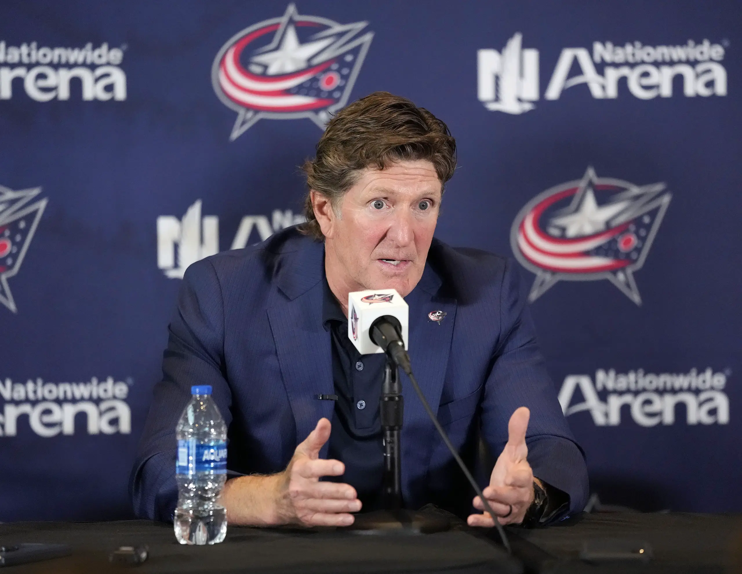 Mike Babcock Blue Jackets