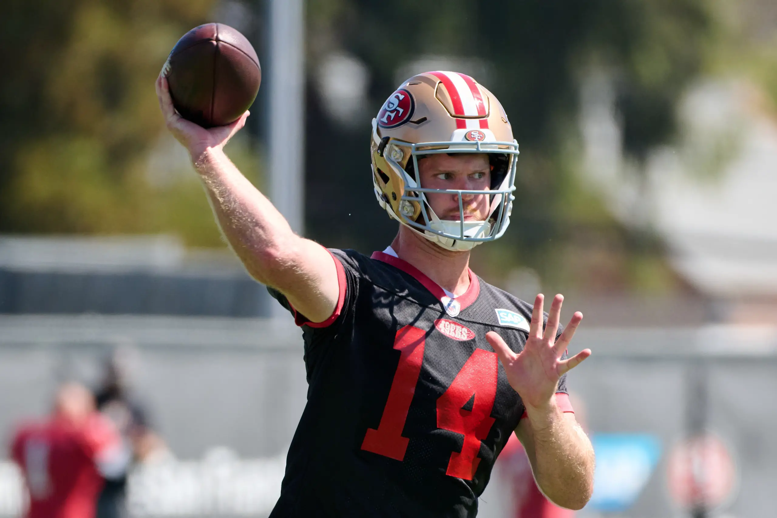 Sam Darnold Named 49ers Backup QB, Trey Lance No Shows At Practice