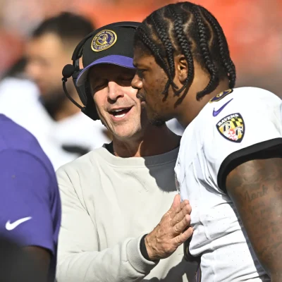 John Harbaugh Lamar Jackson
