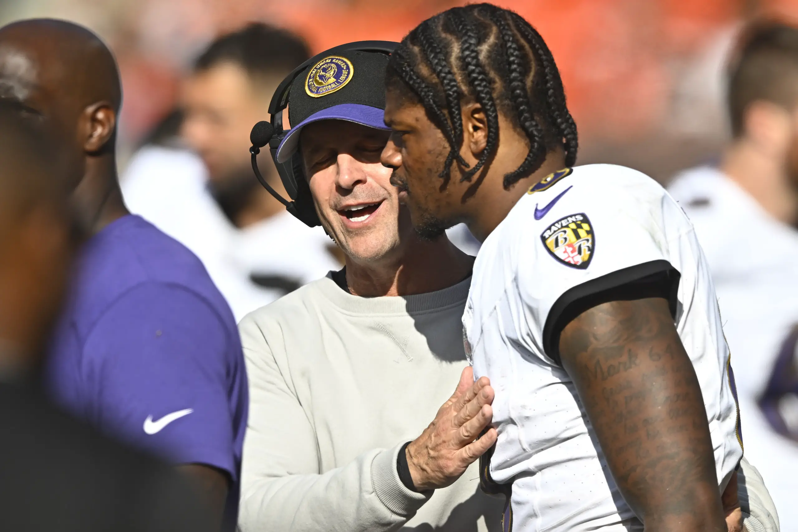 John Harbaugh Lamar Jackson