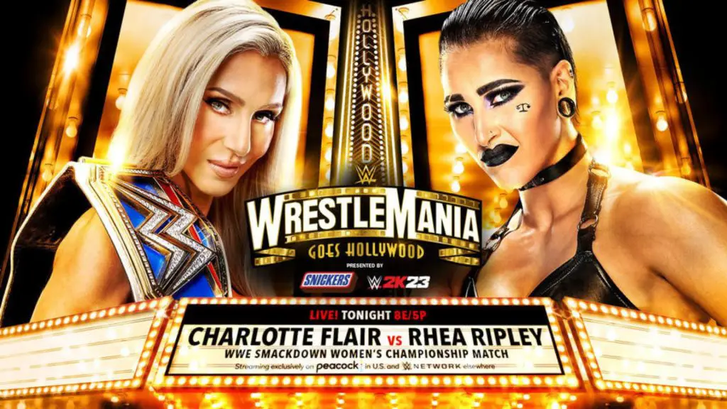 Charlotte Flair vs Rhea Ripley