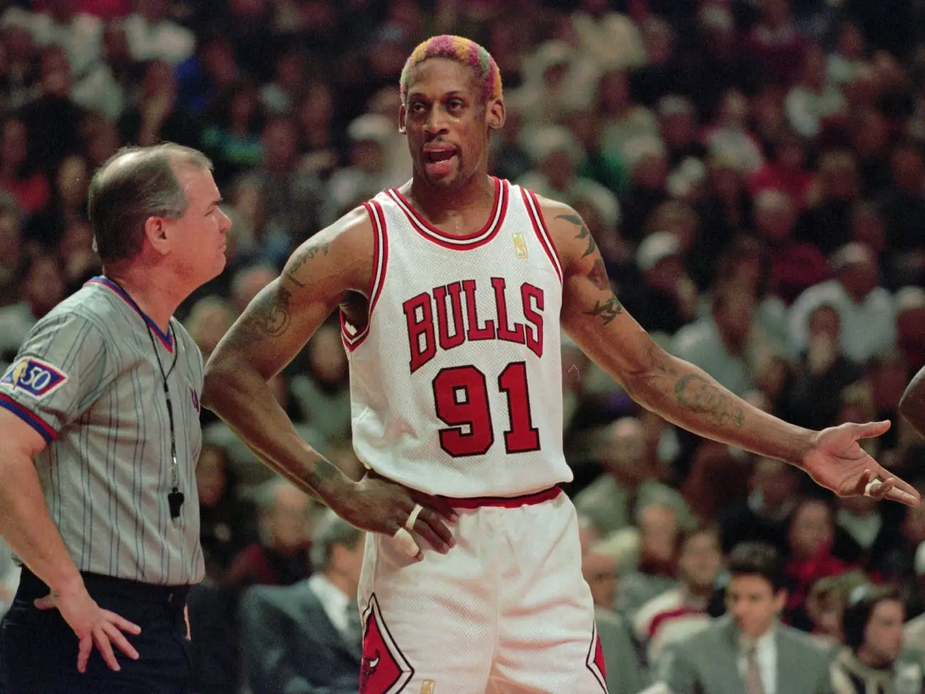 Dennis Rodman Larry Bird