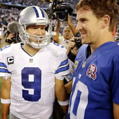 Eli Manning Tony Romo