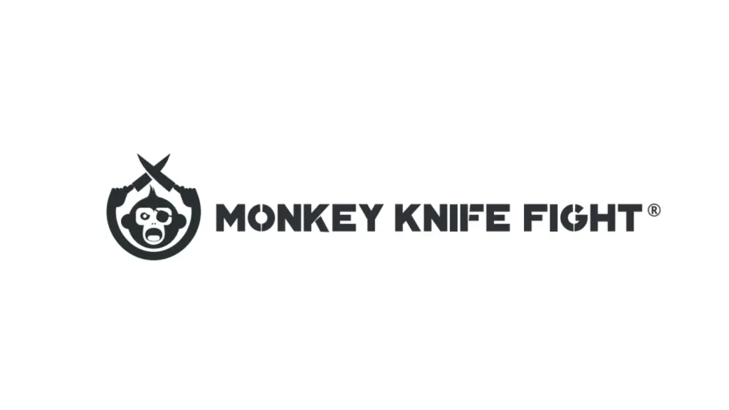Monkey Knife Fight Logo for Article Ads