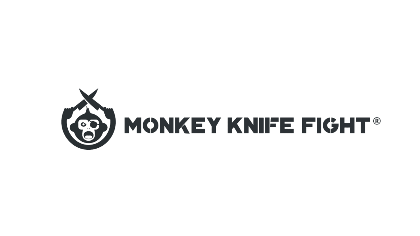 Monkey Knife Fight Logo for Article Ads