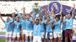 Manchester City win 2022/2023 Premier League Title