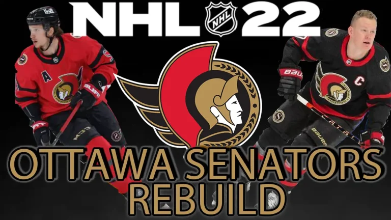 NHL22 Ottawa Senators