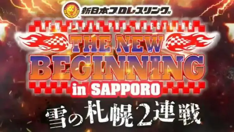 NJPW The New Beginning In Sapporo