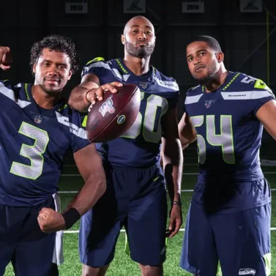 KJ Wright Russell Wilson