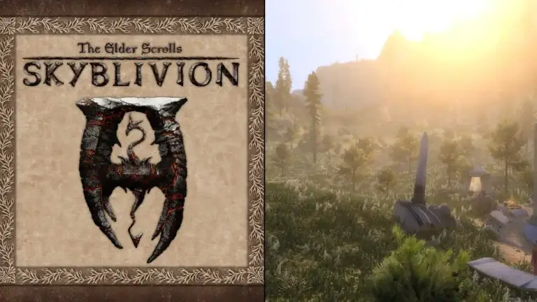 From the upcoming mod for The Elder Scrolls V: Skyrim, "Skyblivion"