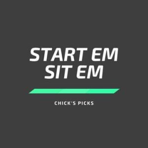 Start Em Sit Em
