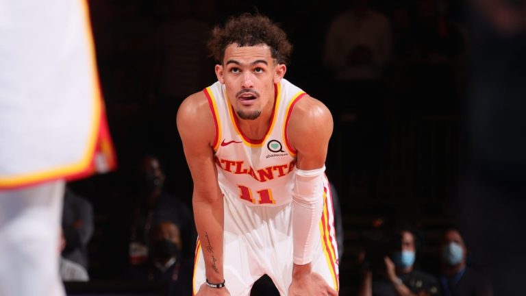 Trae Young Spit On by Fan