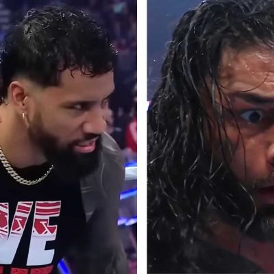 Jey Uso and Roman Reigns