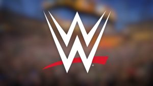 WWE logo with WrestleMania 39 in the background