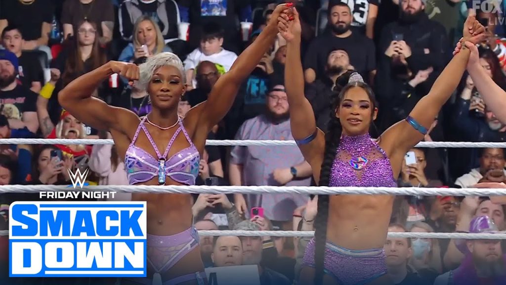 Bianca Belair and Jade Cargill