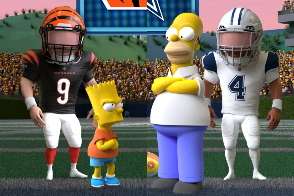 The Simpsons Funday Football