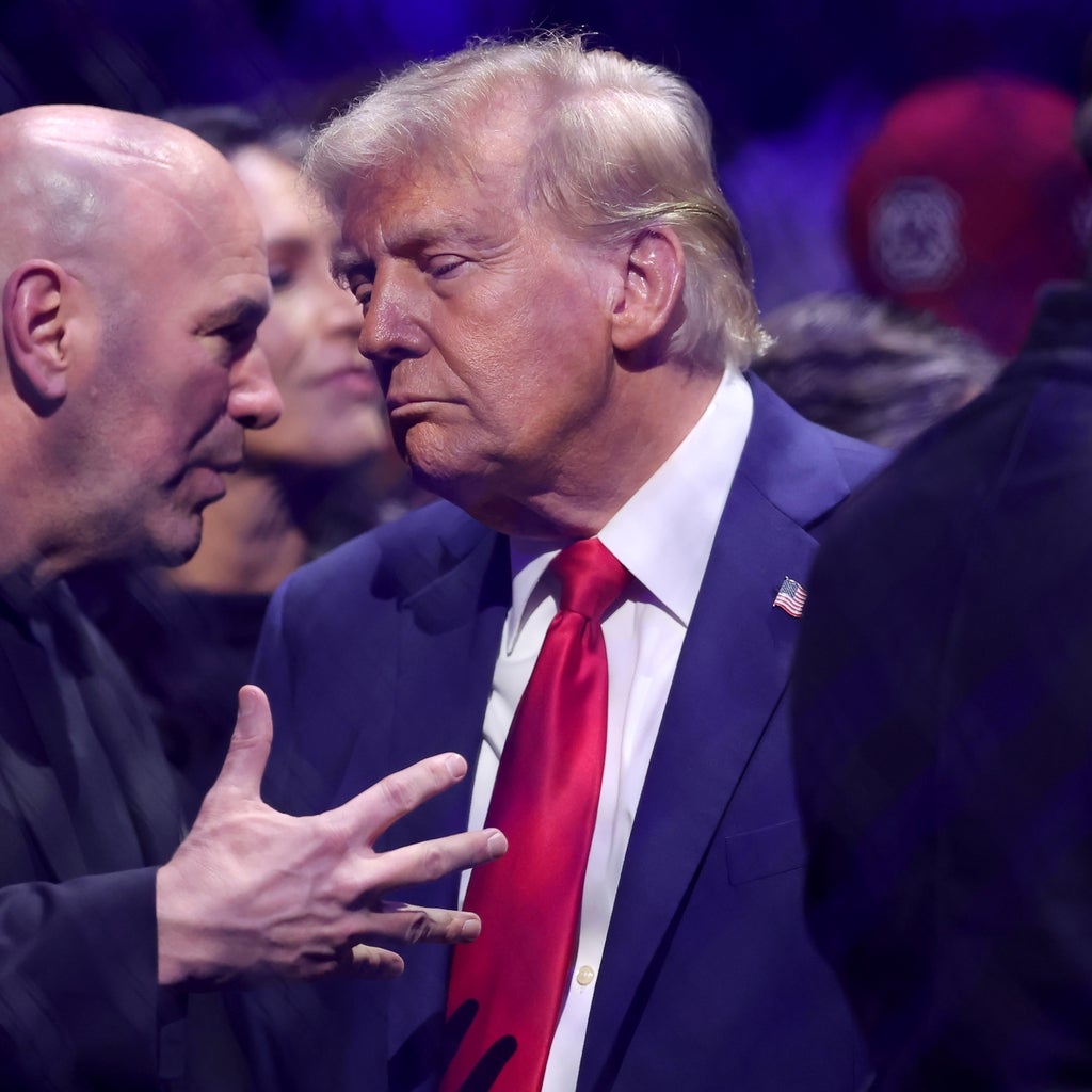 White House UFC Donald Trump