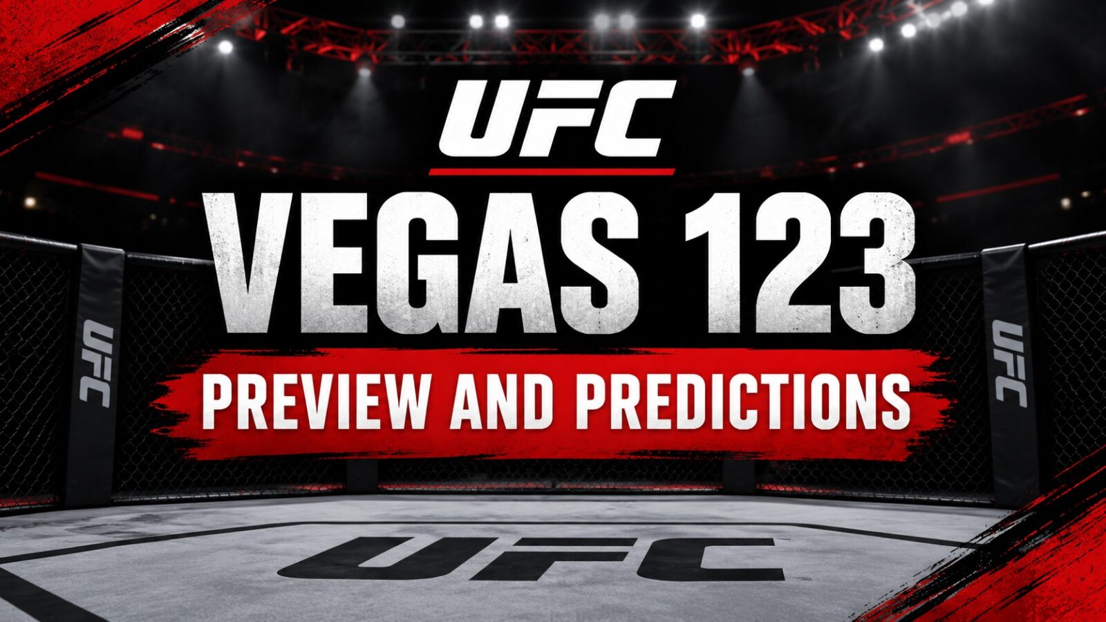 UFC Vegas 123 Preview And Predictions - Vendetta Sports Media
